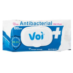 Voi Antibacterial Hand Wipes 100's